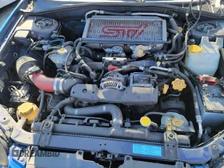 2005 Subaru Impreza Sedan (Natl) WRX STi w/Gold Wheels with VIN JF1GD70695L510603, listed as a Copart auction lot 48634505 with 145,565 mi miles and Salvage Title. Bid and sale history available at carsss.com. Image 7.