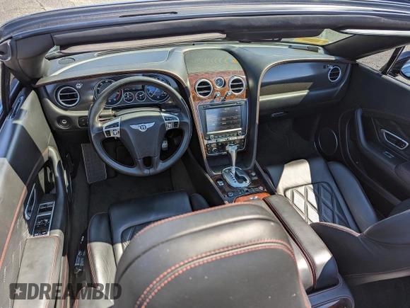 2014 Bentley Continental GT with VIN SCBGC3ZAXEC089782, listed as a Copart auction lot 44276755 with 34,856 mi miles and Clean Title. Bid and sale history available at DreamBid. Image 8.