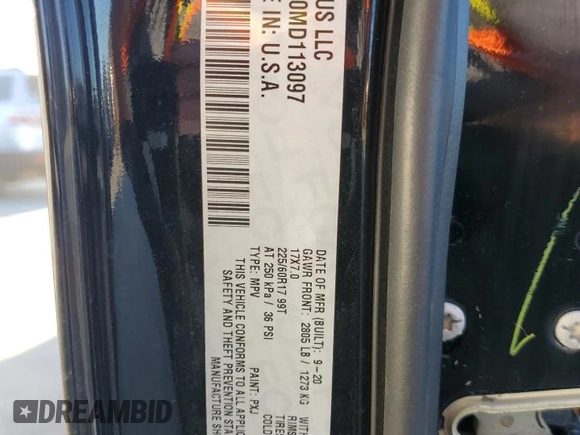 2021 Jeep Cherokee Latitude Plus с VIN 1C4PJLLB0MD113097, выставлен на аукционе Copart как лот 42831824 с пробегом 51 757 миль миль и Списание • Salvage title. История ставок и продаж доступна на DreamBid. Изображение 13.