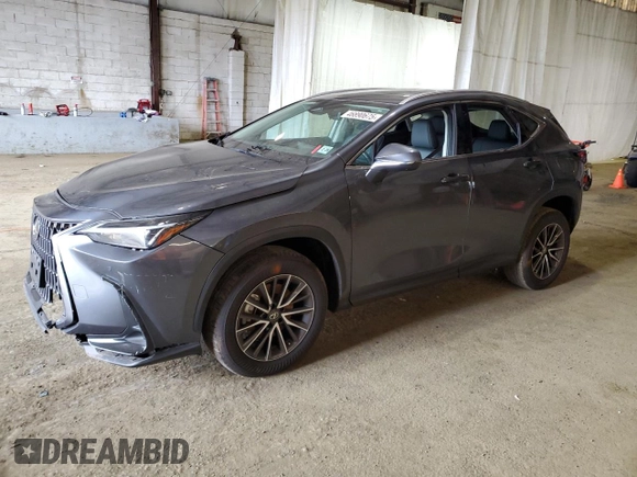 2023 Lexus NX 350 Premium with VIN 2T2GGCEZ7PC019174, listed as a Copart auction lot 46890675 with 11,212 mi miles and Salvage Title. Bid and sale history available at DreamBid. Image 1.