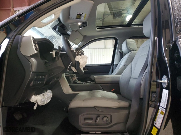 2024 Toyota Tundra 4WD Limited Hybrid with VIN 5TFWC5DB5RX073881, listed as a Copart auction lot 72353554 with 7,652 mi miles and Salvage Title. Bid and sale history available at carsss.com. Image 7.