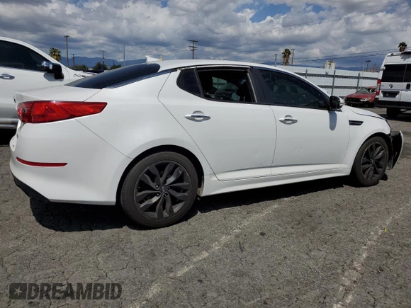 2015 Kia Optima SX with VIN 5XXGR4A73FG402223, listed as a Copart auction lot 51659955 with 136,946 mi miles and Clean Title. Bid and sale history available at carsss.com. Image 3.