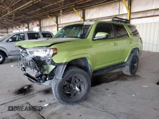 2022 Toyota 4Runner TRD Pro with VIN JTELU5JR6N5980836, listed as a Copart auction lot 63045125 with 52,714 mi miles and Salvage title. Bid and sale history available at DreamBid. Image 1.