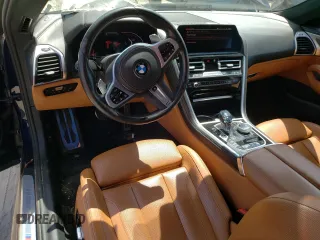 2022 BMW 8 Series 840i with VIN WBADZ2C09NCJ99129, listed as a Copart auction lot 58639014 with 26,194 mi miles and Salvage Title. Bid and sale history available at carsss.com. Image 8.