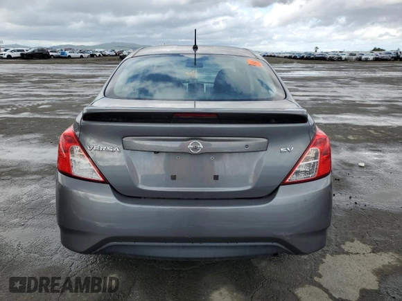 2019 Nissan Versa SV with VIN 3N1CN7AP2KL830670, listed as a Copart auction lot 50995655 with Not provided miles and Salvage title. Bid and sale history available at DreamBid. Image 6.