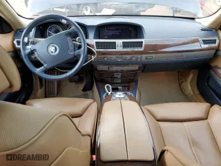 2004 BMW 7 Series 745Li with VIN WBAGN63404DS45748, listed as a Copart auction lot 85823944 with 122,379 mi miles and Salvage Title. Bid and sale history available at carsss.com. Image 8.