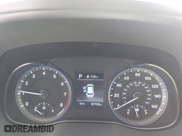 2020 Hyundai Kona SE with VIN KM8K1CAA0LU483447, listed as a IAAI auction lot 41866272 with 89,708 mi miles and . Bid and sale history available at carsss.com. Image 7.