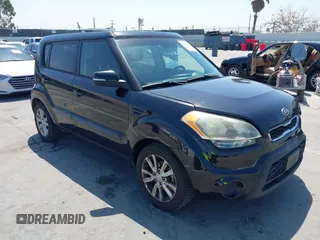 2012 Kia Soul + with VIN KNDJT2A66C7743056, listed as a IAAI auction lot 42154147 with 167,392 mi miles and . Bid and sale history available at DreamBid. Image 1.