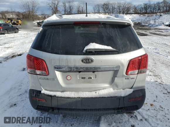2013 Kia Sorento EX with VIN 5XYKUDA21DG389591, listed as a Copart auction lot 88585995 with 0 mi miles and Clean Title. Bid and sale history available at carsss.com. Image 6.