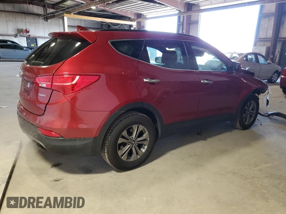 2016 Hyundai Santa Fe z VIN 5XYZU3LB7GG373891, wystawiony jako Copart lot #81058604 z przebiegiem 104 871 mil mil oraz Szkoda całkowita • Salvage title. Historia ofert i sprzedaży dostępna na DreamBid. Obrazek 3.