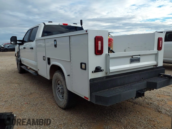 2023 Ford F-250 XL with VIN 1FT7W2BA1PEC14278, listed as a IAAI auction lot 42410942 with 61,769 mi miles and . Bid and sale history available at DreamBid. Image 3.