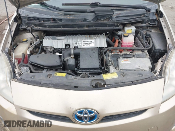 2010 Toyota Prius II with VIN JTDKN3DU1A1176026, listed as a IAAI auction lot 42075412 with 199,219 mi miles. Bid and sale history available at carsss.com. Image 10.