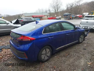 2022 Hyundai Ioniq SE with VIN KMHC75LC3NU269519, listed as a IAAI auction lot 41846909 with 24,343 mi miles and . Bid and sale history available at DreamBid. Image 4.