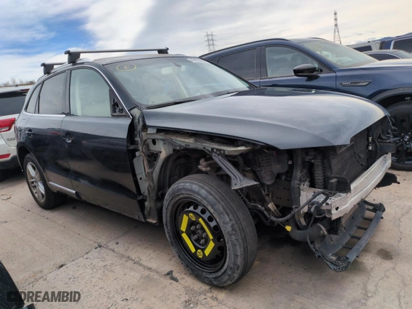 2013 Audi Q5 Premium Plus with VIN WA1LFAFP7DA093020, listed as a Copart auction lot 49053235 with 78,504 mi miles and Salvage Title. Bid and sale history available at carsss.com. Image 4.