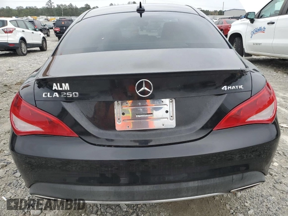 2018 Mercedes-Benz CLA 250 with VIN WDDSJ4GB7JN688187, listed as a Copart auction lot 71956543 with 46,204 mi miles and . Bid and sale history available at DreamBid. Image 6.