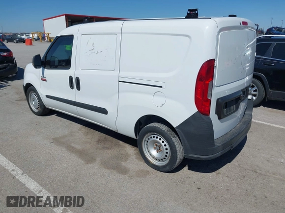 2015 Ram ProMaster City Cargo Tradesman with VIN ZFBERFAT0F6A63215, listed as a IAAI auction lot 41796204 with 359,824 mi miles. Bid and sale history available at carsss.com. Image 3.