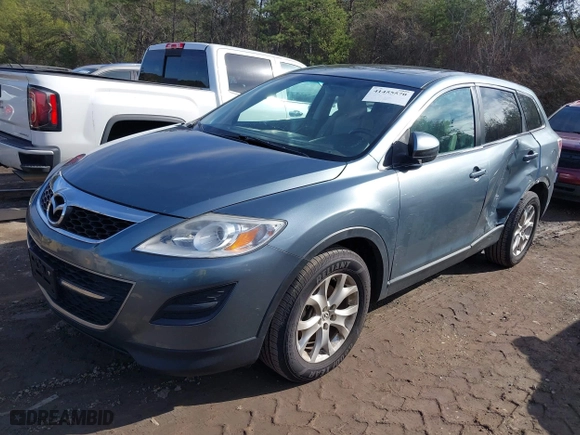 2012 Mazda CX-9 Touring with VIN JM3TB2CA7C0335629, listed as a IAAI auction lot 41455570 with 85,980 mi miles. Bid and sale history available at carsss.com. Image 2.
