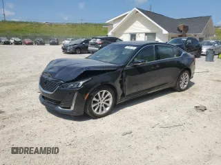 2020 Cadillac CT5 Luxury with VIN 1G6DX5RK7L0121811, listed as a Copart auction lot 62662755 with 45,323 mi miles and Salvage title. Bid and sale history available at DreamBid. Image 1.