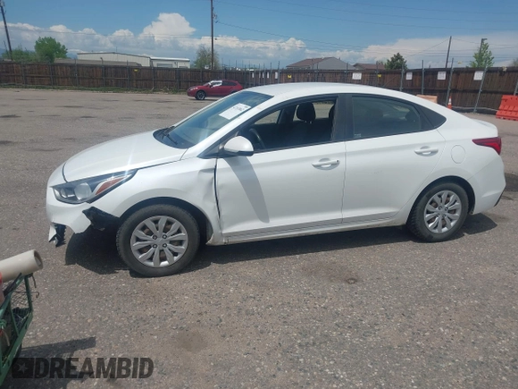 2019 Hyundai Accent SE with VIN 3KPC24A37KE064991, listed as a IAAI auction lot 42243062 with 93,613 mi miles and . Bid and sale history available at DreamBid. Image 14.
