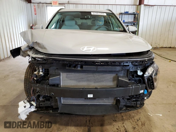 2024 Hyundai Kona SEL with VIN KM8HBCAB9RU087848, listed as a Copart auction lot 67961344 with 5,127 mi miles and Salvage Title. Bid and sale history available at carsss.com. Image 5.