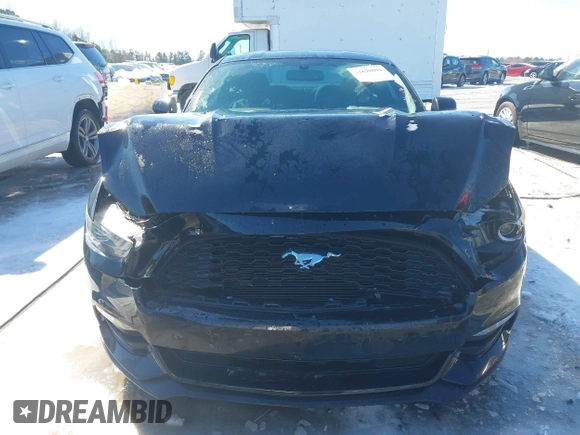 2015 Ford Mustang V6 with VIN 1FA6P8AM3F5379843, listed as a IAAI auction lot 41628091 with 88,272 mi miles and . Bid and sale history available at DreamBid. Image 12.