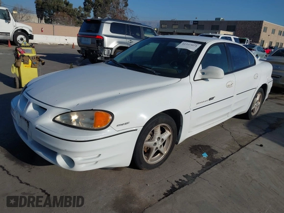 2000 Pontiac Grand Am GT with VIN 1G2NW52E9YM800122, listed as a IAAI auction lot 41337074 with 235,640 mi miles. Bid and sale history available at carsss.com. Image 2.