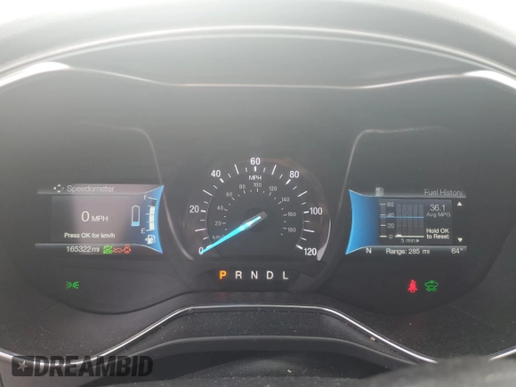 2017 Ford Fusion Hybrid SE z VIN 3FA6P0LU4HR384645, wystawiony jako Copart lot #56454995 z przebiegiem 165 322 mil mil oraz Czysty tytuł • Clean title. Historia ofert i sprzedaży dostępna na DreamBid. Obrazek 9.