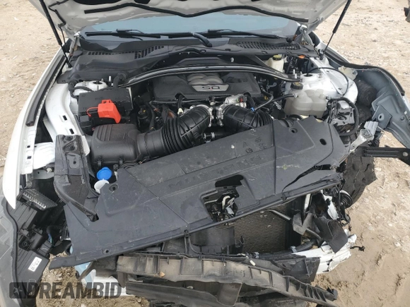 2024 Ford Mustang GT with VIN 1FA6P8CF8R5404335, listed as a Copart auction lot 45398695 with 21,081 mi miles and Salvage Title. Bid and sale history available at DreamBid. Image 12.