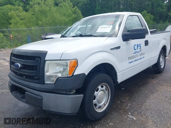 2014 Ford F-150 XL with VIN 1FTMF1CM1EKG31209, listed as a IAAI auction lot 42105573 with 187,162 mi miles and . Bid and sale history available at DreamBid. Image 17.