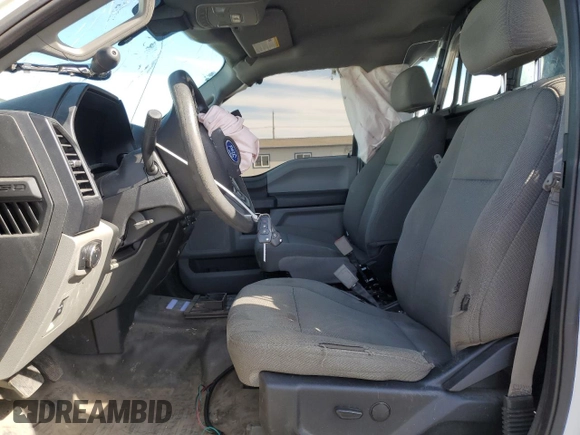 2019 Ford F-150 with VIN 1FTEW1P44KKD50970, listed as a Copart auction lot 56162645 with 153,050 mi miles and Salvage title. Bid and sale history available at DreamBid. Image 7.