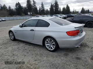 2011 BMW 3 Series 328i with VIN WBAKE3C59BE441745, listed as a Copart auction lot 49334705 with 172,072 mi miles and Salvage Title. Bid and sale history available at DreamBid. Image 2.