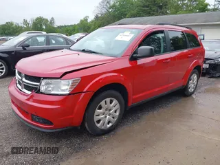 2017 Dodge Journey SE z VIN 3C4PDCAB5HT507673, wystawiony jako IAAI lot #42348007 z przebiegiem 115 918 mil mil oraz . Historia ofert i sprzedaży dostępna na DreamBid. Obrazek 2.
