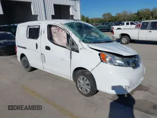 2018 Nissan NV200 Compact Cargo S with VIN 3N6CM0KN0JK698398, listed as a IAAI auction lot 41740397 with 142,579 mi miles. Bid and sale history available at carsss.com. Image 1.