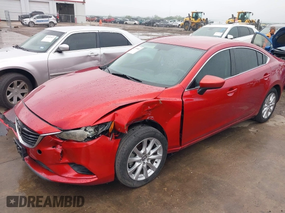 2016 Mazda 6 i Sport with VIN JM1GJ1U59G1442268, listed as a IAAI auction lot 42193461 with 151,207 mi miles and . Bid and sale history available at DreamBid. Image 18.