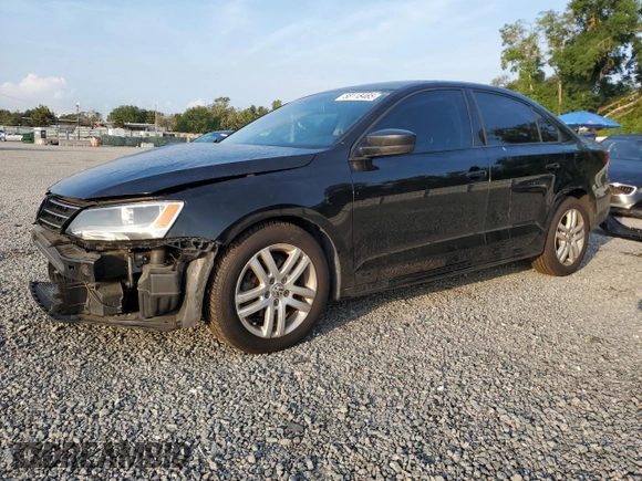 2015 Volkswagen Jetta S with VIN 3VW1K7AJ6FM201628, listed as a Copart auction lot 58118465 with 95,360 mi miles and Salvage title. Bid and sale history available at DreamBid. Image 1.