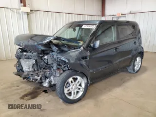 2011 Kia Soul + with VIN KNDJT2A22B7254519, listed as a Copart auction lot 50943605 with 60,010 mi miles and Salvage Title. Bid and sale history available at carsss.com. Image 1.