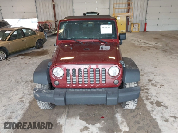 2009 Jeep Wrangler X with VIN 1J4FA24169L756377, listed as a IAAI auction lot 42718401 with 161,565 mi miles and . Bid and sale history available at DreamBid. Image 12.