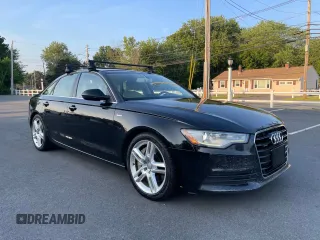 2014 Audi A6 Premium Plus with VIN WAUFGAFC9EN138267, listed as a Copart auction lot 66965585 with 131,713 mi miles and Clean title. Bid and sale history available at DreamBid. Image 1.