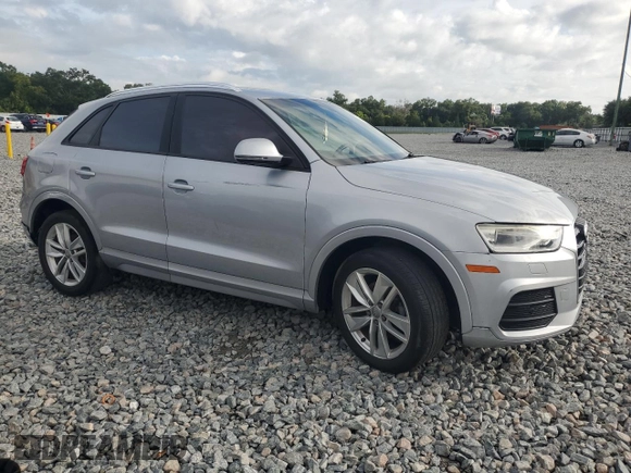 2017 Audi Q3 Premium with VIN WA1BCCFS8HR011341, listed as a Copart auction lot 63575795 with 86,399 mi miles and Clean title. Bid and sale history available at DreamBid. Image 4.
