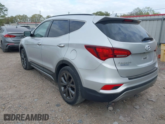 2018 Hyundai Santa Fe Ultimate z VIN 5XYZW4LAXJG536063, wystawiony jako IAAI lot #41795012 z przebiegiem 46 586 mil mil oraz . Historia ofert i sprzedaży dostępna na DreamBid. Obrazek 3.