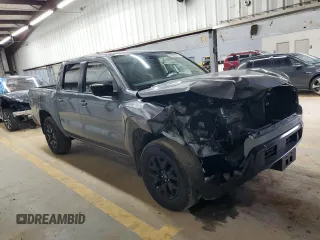 2023 Nissan Frontier SV with VIN 1N6ED1EK9PN607356, listed as a Copart auction lot 64363254 with 15,065 mi miles and Salvage Title. Bid and sale history available at carsss.com. Image 4.