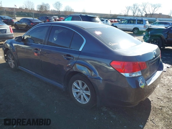 2010 Subaru Legacy Premium All-Weather Anniversary with VIN 4S3BMBC62A3225819, listed as a IAAI auction lot 41822480 with 248,281 mi miles and . Bid and sale history available at DreamBid. Image 3.
