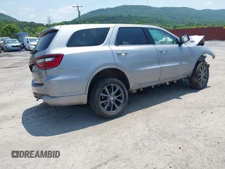 2017 Dodge Durango GT with VIN 1C4RDJDG5HC723135, listed as a IAAI auction lot 42479646 with 157,430 mi miles and . Bid and sale history available at DreamBid. Image 4.