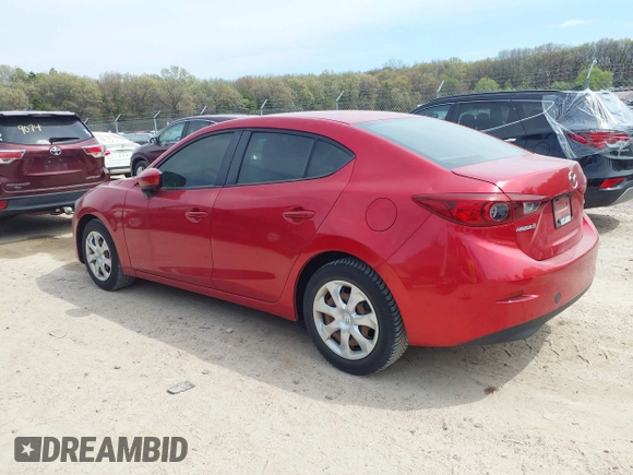 2016 Mazda 3 i Sport with VIN 3MZBM1T70GM327837, listed as a IAAI auction lot 42215065 with 89,498 mi miles and . Bid and sale history available at DreamBid. Image 3.
