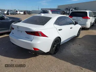 2015 Lexus IS 250 with VIN JTHBF1D21F5066351, listed as a IAAI auction lot 41824287 with 114,655 mi miles and . Bid and sale history available at carsss.com. Image 4.
