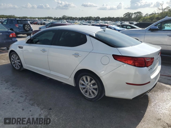 2015 Kia Optima EX with VIN 5XXGN4A71FG493133, listed as a Copart auction lot 52782495 with 115,253 mi miles and Salvage Title. Bid and sale history available at DreamBid. Image 2.