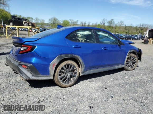 2022 Subaru WRX Premium с VIN JF1VBAF69N9029443, выставлен на аукционе Copart как лот 54351155 с пробегом 20 672 миль миль и Списание • Salvage title. История ставок и продаж доступна на DreamBid. Изображение 3.