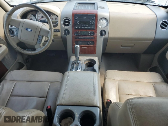 2006 Ford F-150 XLT with VIN 1FTPW14V16FB53159, listed as a Copart auction lot 61942235 with 251,336 mi miles and Salvage title. Bid and sale history available at DreamBid. Image 8.