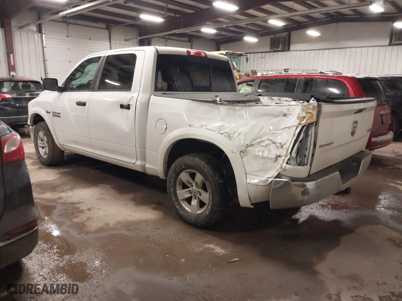 2016 Ram 1500 Lone Star with VIN 1C6RR7LT9GS406652, listed as a IAAI auction lot 41445257 with 95,410 mi miles. Bid and sale history available at carsss.com. Image 3.
