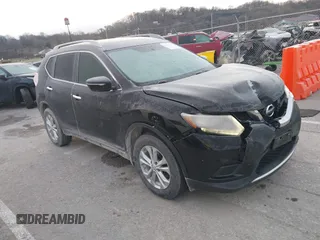 2015 Nissan Rogue SL with VIN 5N1AT2MT3FC808454, listed as a IAAI auction lot 41212587 with 102,563 mi miles. Bid and sale history available at carsss.com. Image 1.